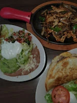 Beef Quesadilla Fajitas Salad